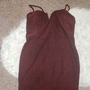 Ruby red charlotte russe dress